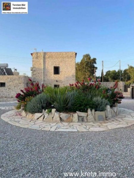 Mitropoli Kreta Mitropoli moderne renovierte Naturstein Villa mit separatem Studio zu verkaufen Haus kaufen